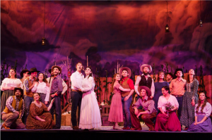 "Oklahoma!" - Broadway by the Bay - 2016 Pictured with Sam Faustine (Curly) and cast