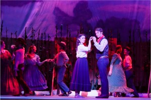 "Oklahoma!" - Broadway by the Bay - 2016 Pictured with Sam Faustine (Curly)